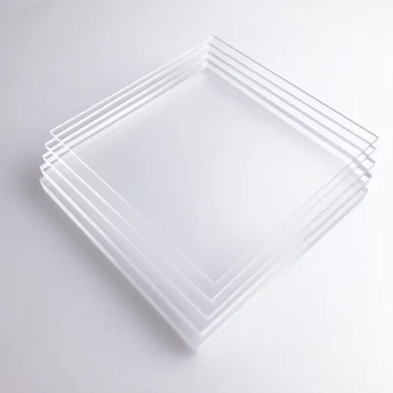 Transparent Clear Plastic PMMA Perspex Acrylic Sheet Board