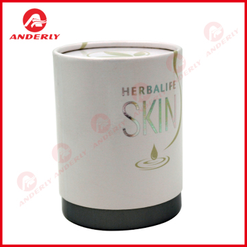 Silver Foil Printing Custom Cosmetic Paper Tube