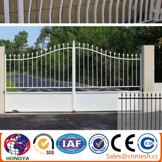 galvanized welded wire mesh/zinc steel fence