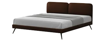 Fabric chocolate sofa bed