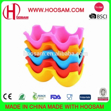 Hotsale silicone egg cup holder/cooker