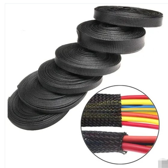 Braided Sleeving For Tubes And Industrial Hoses.