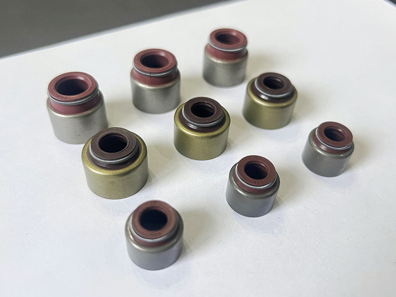 Engine valve top rod oil seal