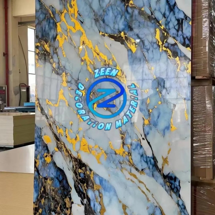 Haiwan peliharaan marmar tekstur berterusan buluh kayu venir kayu