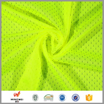 See through shiny netting mesh fabric for netball dresses