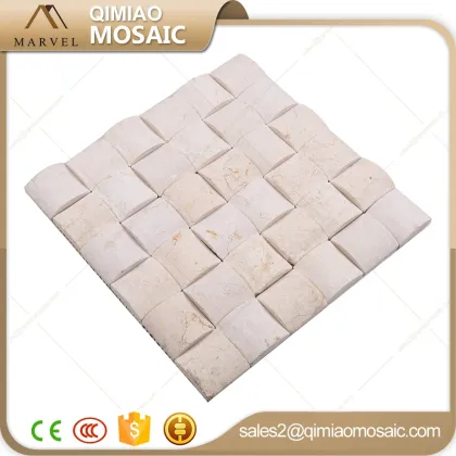 Italy Big Size 3D Stone Brick Mosaic Interior Wall Tiles Price