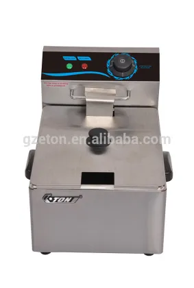 Commercial Stainless Steel Counter Top Electric Fryer