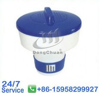 Dia.7 "mezzo galleggiante piscina Dispenser chimici per 3" compresse T75