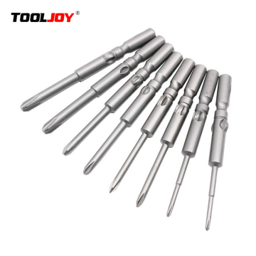 TOOLJOY S2 Steel Magnetic Slotted Screwdriver Bits Set for 800/801/802 Electric Screwdrivers - Ideal for Repair Tasks