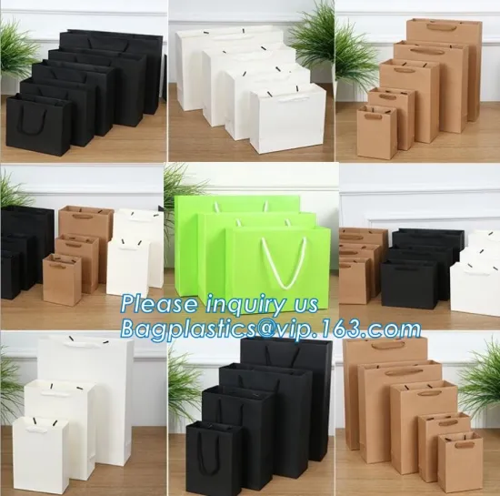 starbucks brown twist kraft paper bag with handles, packaging square bottom gift bags, cake bread food Packaging