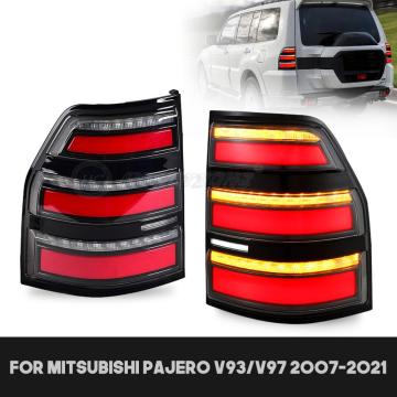 Luzes traseiras de LED HCMotionz para Mitsubishi Pajero V93/V97 Shogun Montero V80 5 Door 2006-2021