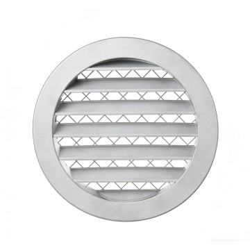 Persienne d'aération en aluminium moulé anti-insectes