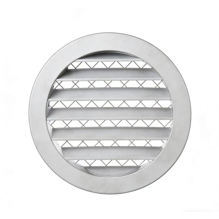 Insect-Proof Cast Aluminum Vent Louvre