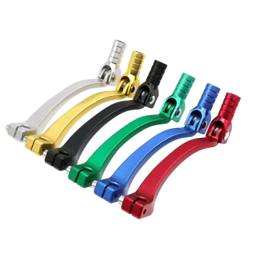 Universal CNC Aluminum Folding Gear Shift Lever Replacement for 110cc Motorcycles and ATVs