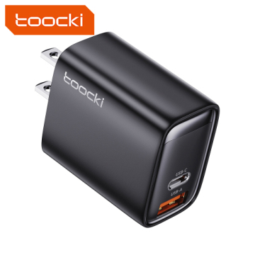 Caricatore a parete USB TOOCKI FAST PD 33W A+C per Samsung e telefoni cellulari