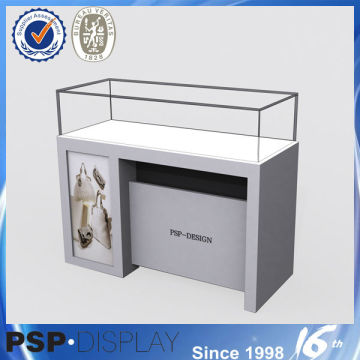 Hot sale fashion glass top showcase