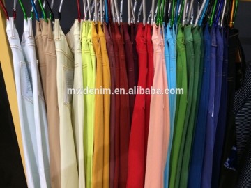 colored knitted twill for pants end use