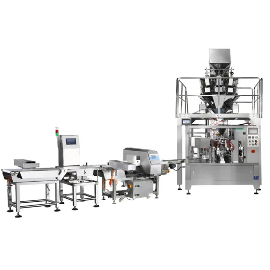 Automatic Factory CE Approved Multi-Head Weigher Doypack Machine for Peanuts in Pre-Made Zipper Bags