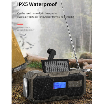 10-IN-1 Multi DAB FM radio solar bluetooth Speaker