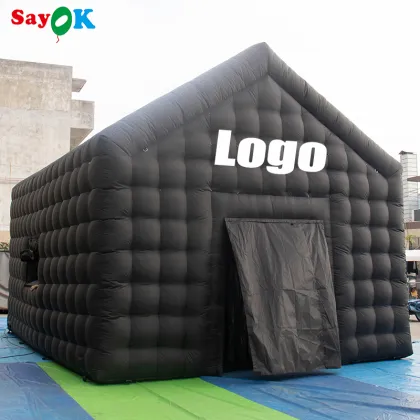 Inflatable Nightclub Tent with Disco Lights for Sale