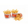 Pahar de hârtie durabil pentru cartofi prăjiți fast food