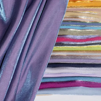 Glazed Silk Satin Gradient Fabric for Hanfu & Cheongsam Designs