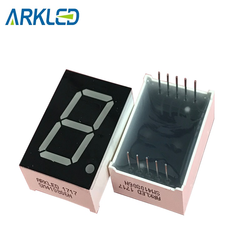 one digit numeric 7 segment led digital display