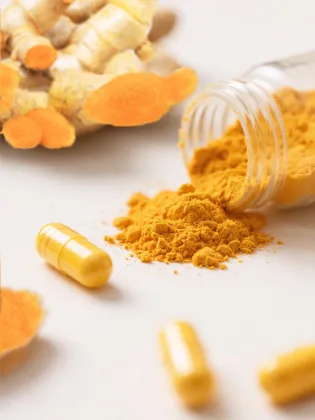 Longze Water Soluble 10% Turmeric Curcumin Extract Powder