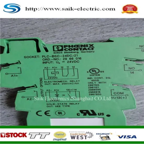 (New and Original)Socket Contactor PLC-BSC-24DC/24