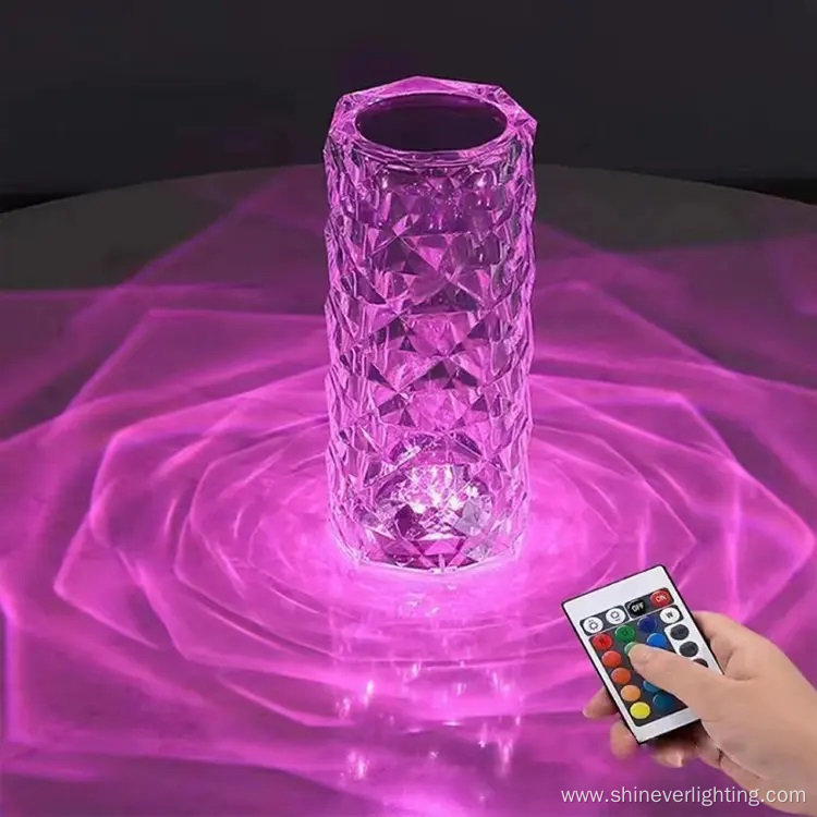 Rechargeable Touch crystal Table Light Lamp