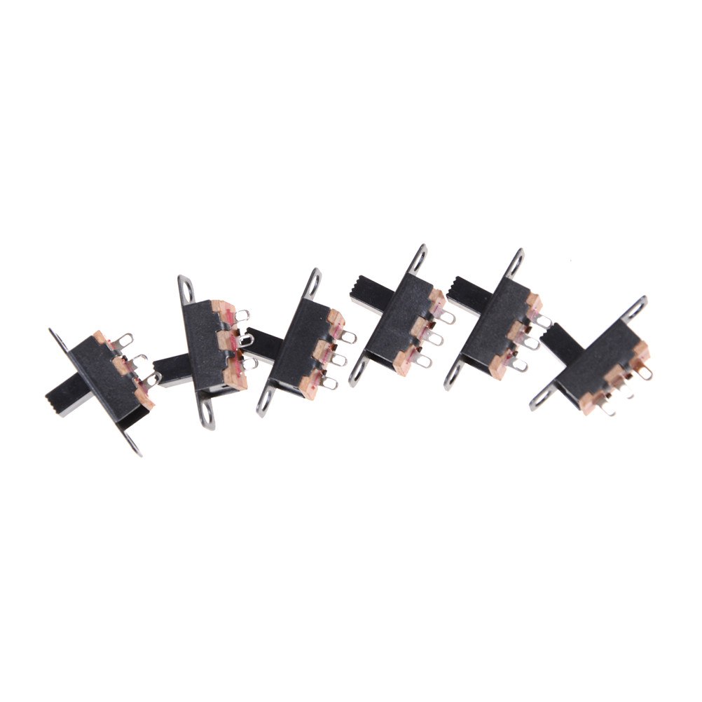 20PCS SS12F15G5 SPDT 3 Pin 2 Position toggle switch Interruptor on-off Slide Switch PCB Mount