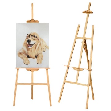Portable Pine Wood Stand Artist Easel for Children
