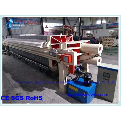 Industrial Recessed Hydraulic Filter Press