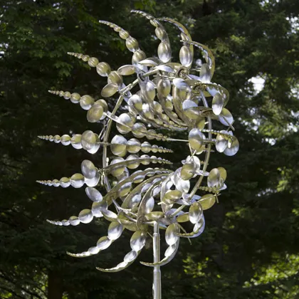 Outdoor Decorative Art Stainless Steel Wind Kinetic Sculpture
