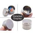 Custom Portable Titanium Waterproof Pill Container Box Cases