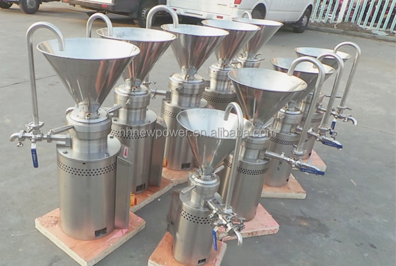 Chili Sauce and Nut Butter Grinding Machine: Colloid Mill Grinder for Sesame Paste and Nuts