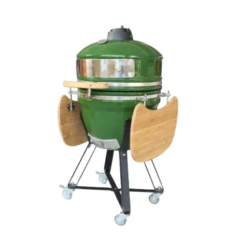 Professional AUPLEX 21-Inch Kamado Charcoal Grill: The Ultimate Multi-Functional BBQ and Ceramic Pizza Oven