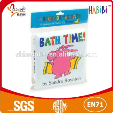 custom colorized water bath book for kids