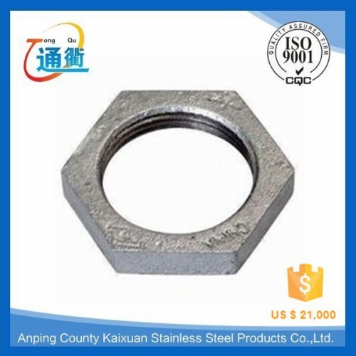 made in china stainless steel screw pipe fittings nut