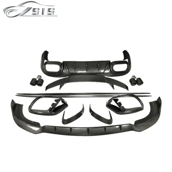 DRY Carbon Fiber Body Kits for GT Style GT40 GT50 GT63 to B Style Fit GT50 Exterior Parts