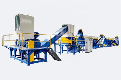 Waste Plastic HDPE Recycling Machine / PP PE Bottle Recycle Washing Line
