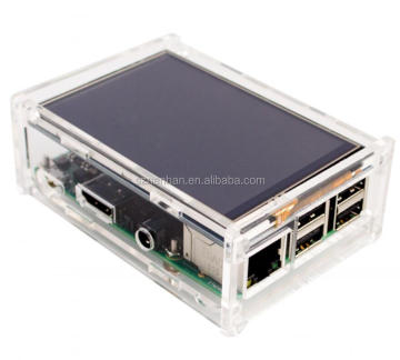 Acrylic Case with 3.5" LCD TFT Touch Screen for Raspberry Pi 2/3 Model B