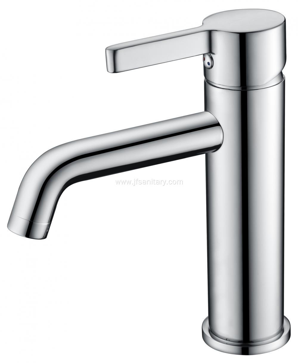 Solid Chrome Basin Taps