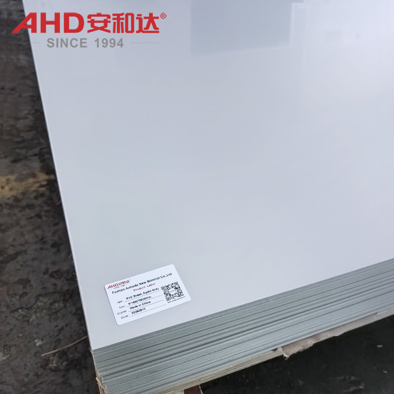 High Density Agate Grey Hard PVC Sheet