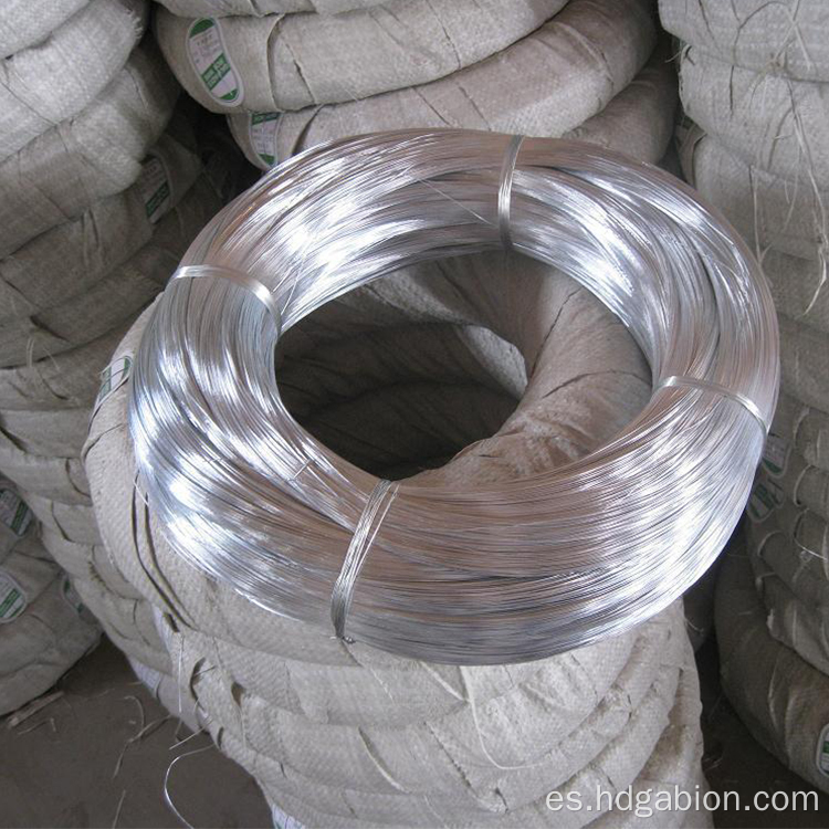 alambre de acero galvanizado con buceo caliente 1 mm 2 mm
