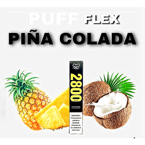 Cigarro eletrônico Diferentes frutas sabor Puff Flex 2800 Puffs