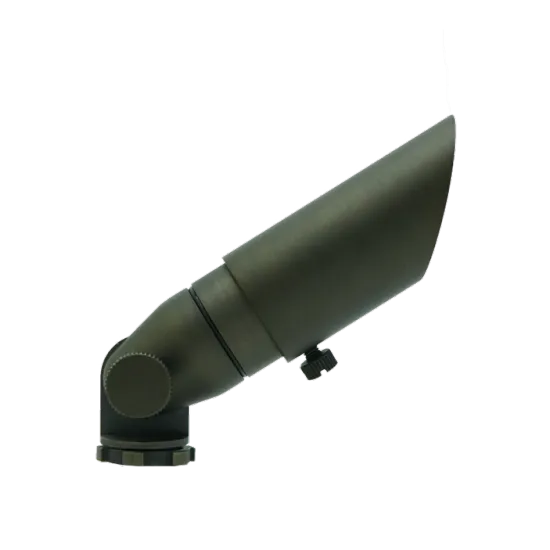 LLP Brass Landscape Spotlights Low Voltage 12V AC/DC Antique Bronze Finish Match MR8 LED Bulb