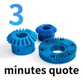 Custom Small Module Plastic Gears for Machining Parts
