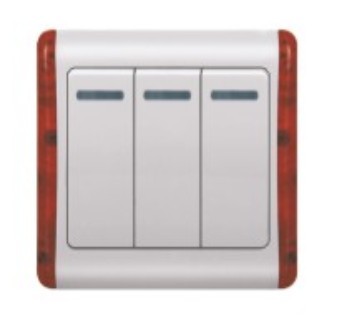 AL86 3 Gang Wall Switch