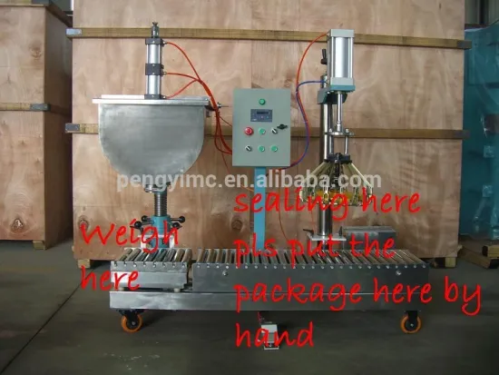 coating semi-auto filling equipment